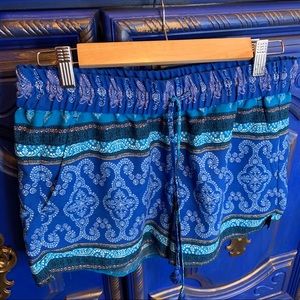 Loft Shorts Elastic Waist Drawstring Size Small